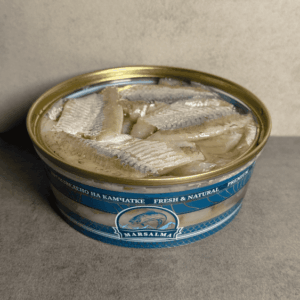 Корюшка слабосолёная в масле, 200 грамм
