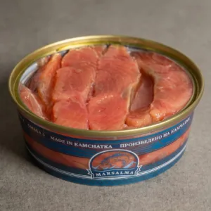 Кета слабосолёная в масле, 200 грамм